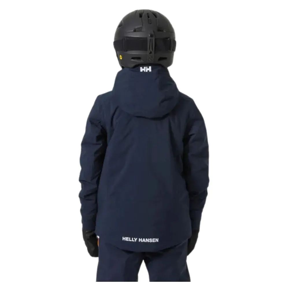 Helly Hansen Youth Boys Alpha Ski Jacket - Navy