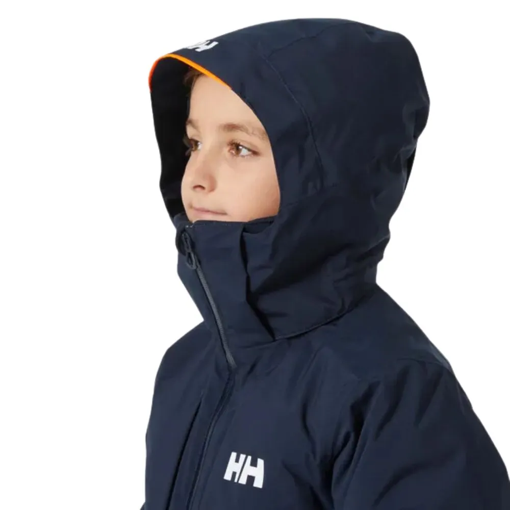 Helly Hansen Youth Boys Alpha Ski Jacket - Navy