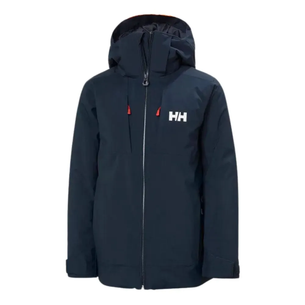 Helly Hansen Youth Boys Alpha Ski Jacket - Navy