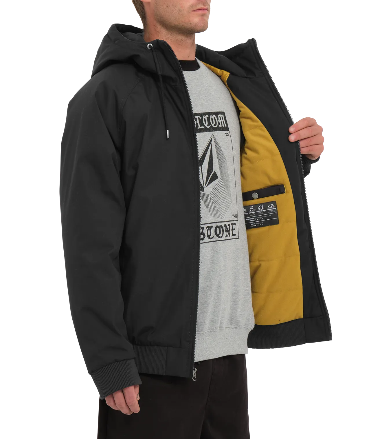 Hernan 10K Jacket in Black
