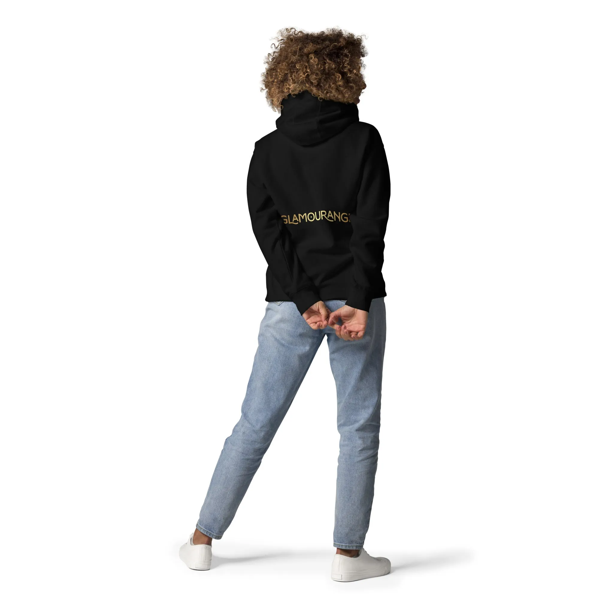 Hoodie Designer (Glamourange Limited Editions: Unisex Hoodie Front & Back Print - Model 002)
