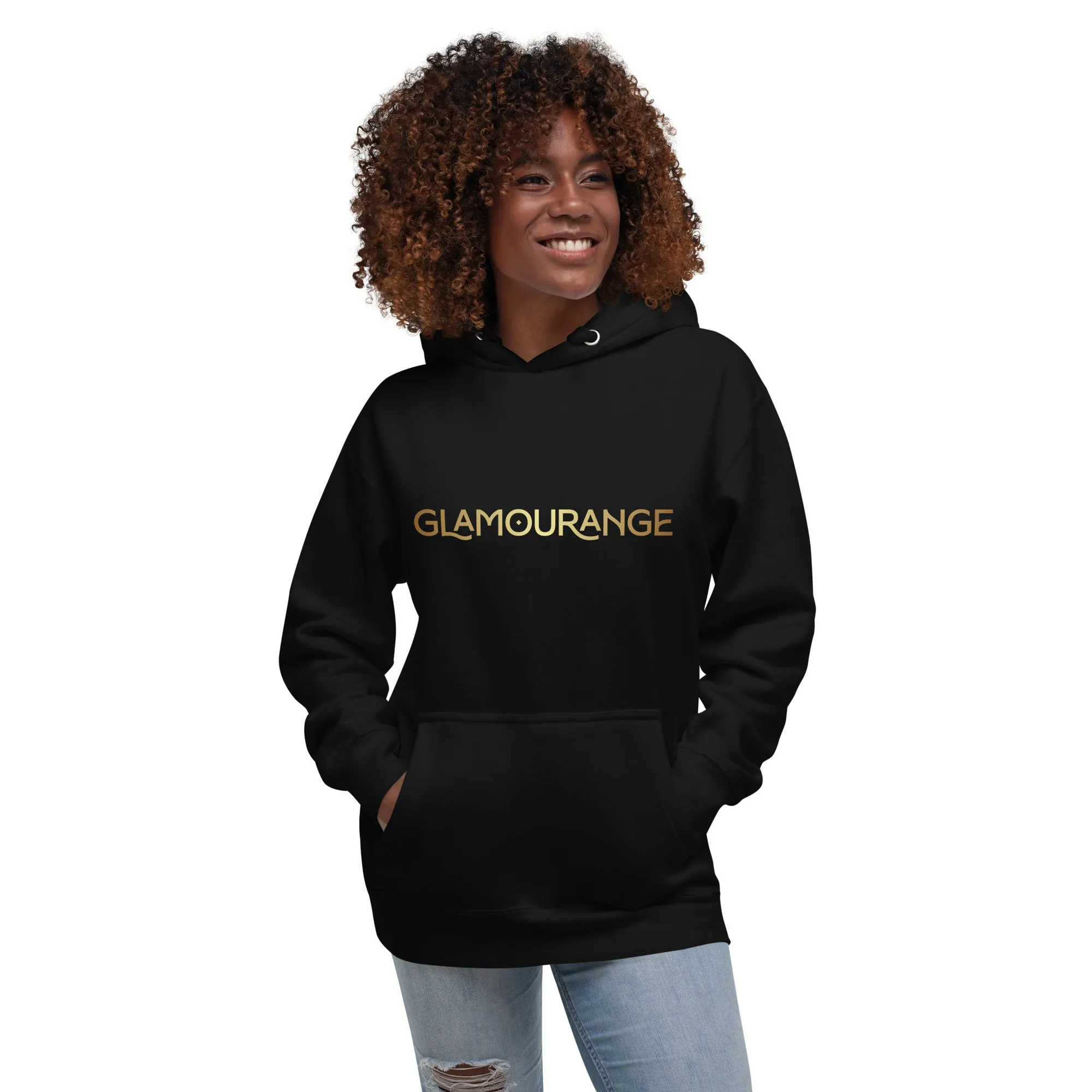 Hoodie Designer (Glamourange Limited Editions: Unisex Hoodie Front & Back Print - Model 002)