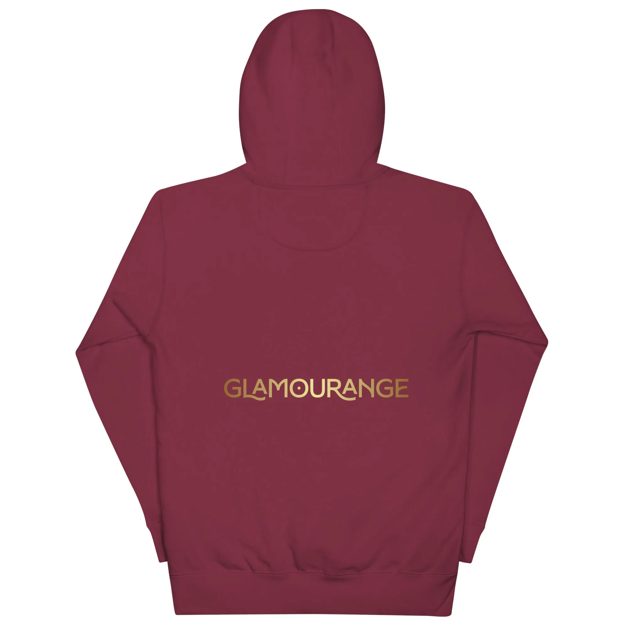 Hoodie Designer (Glamourange Limited Editions: Unisex Hoodie Front & Back Print - Model 002)