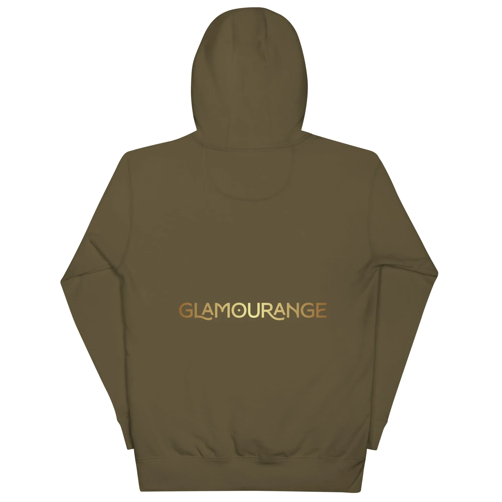Hoodie Designer (Glamourange Limited Editions: Unisex Hoodie Front & Back Print - Model 002)
