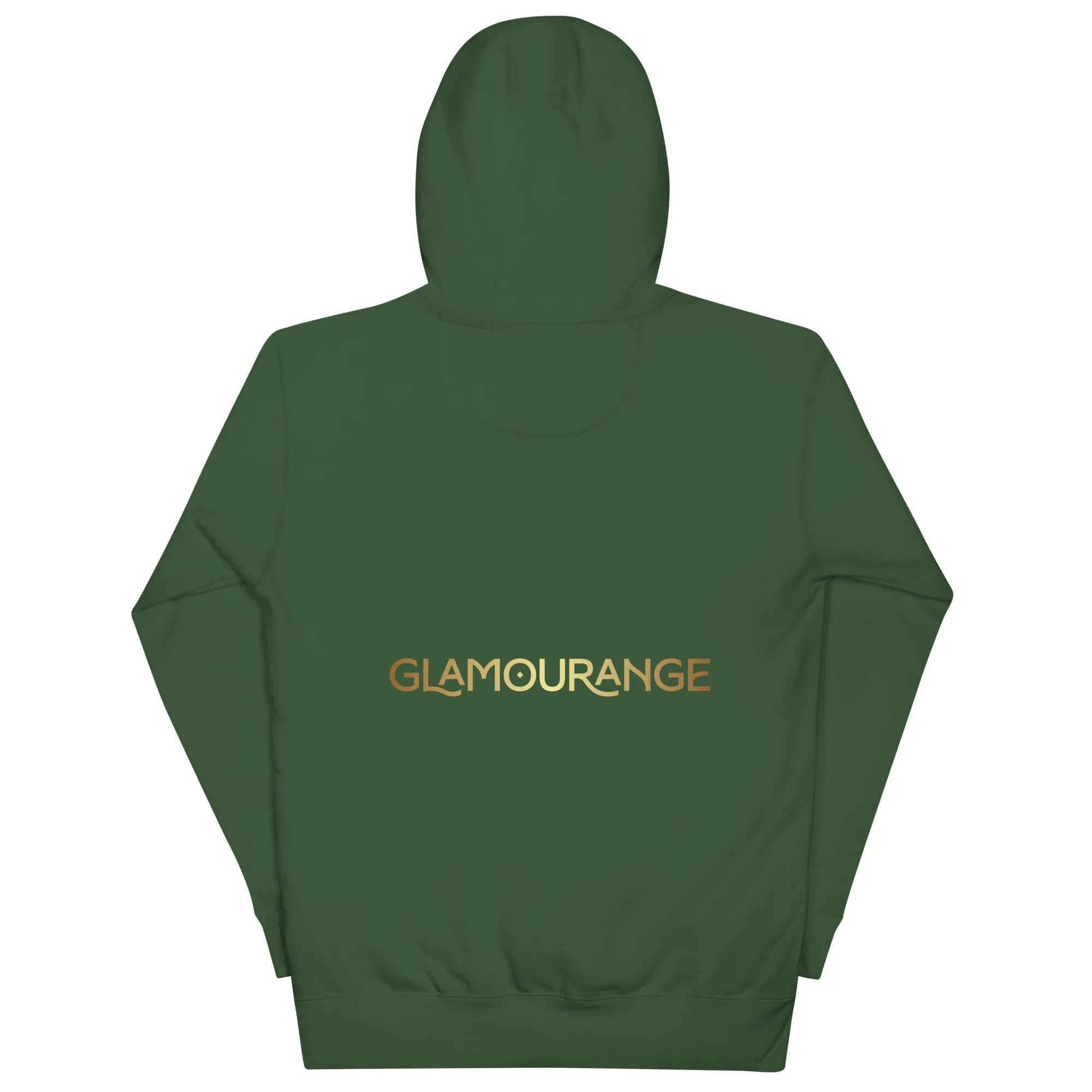 Hoodie Designer (Glamourange Limited Editions: Unisex Hoodie Front & Back Print - Model 002)