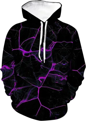 Hoodies For Men Trendy Long Sleeve Printed Pullover Crewneck Hoodie