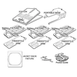 HoopMaster Kit with 3 Fixtures and 1 Full Front / Square Fixture