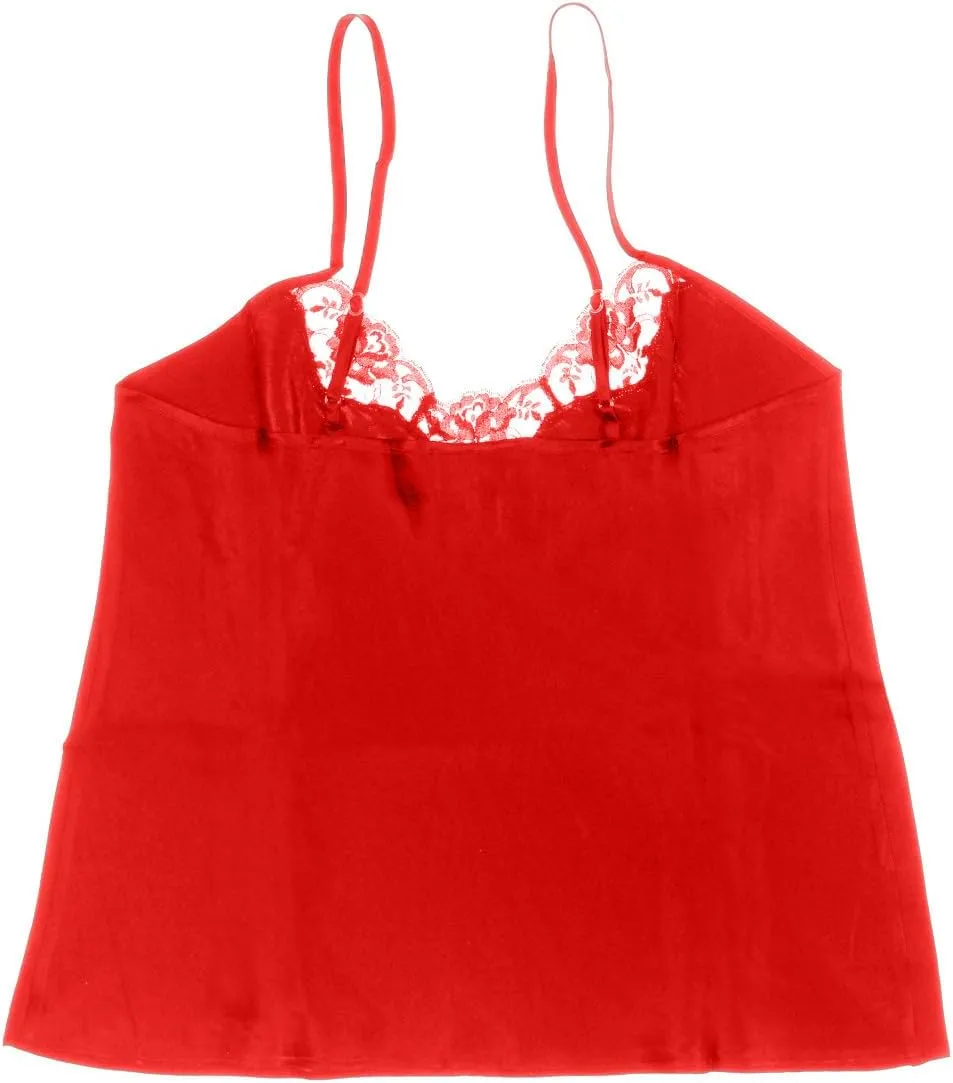 INTIMO Womens Silk Lace Camisole Top Shirt