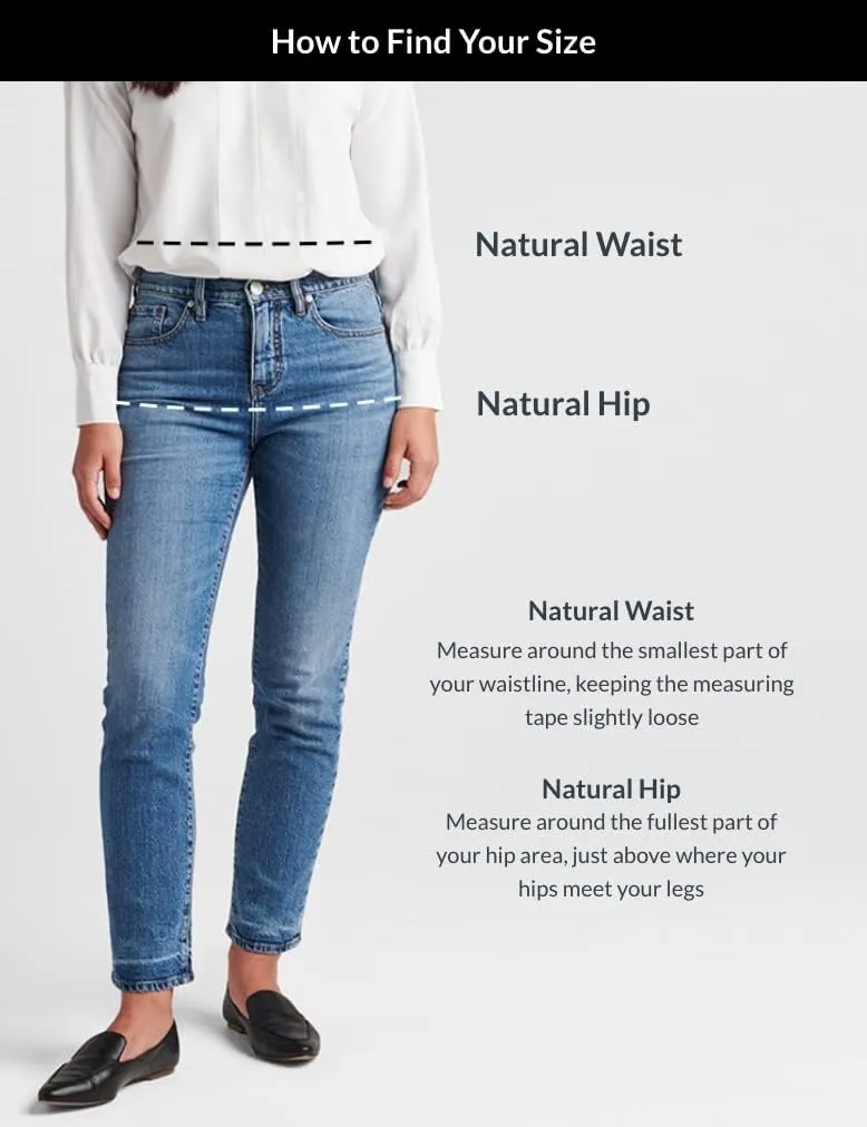 JAG Jeans Women's Ruby Mid Rise Straight Cropped Jeans