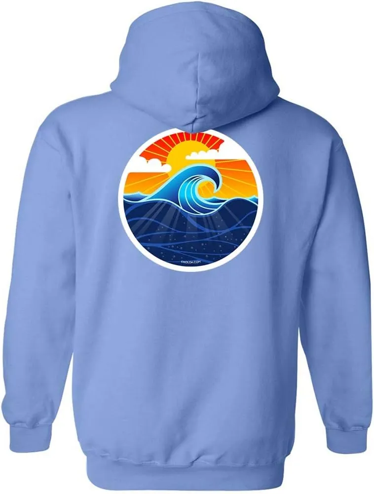 Koloa Surf Mens New Dawn Classic Logo Pullover Hoodie in Small - 5X-Large