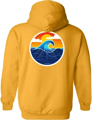 Koloa Surf Mens New Dawn Classic Logo Pullover Hoodie in Small - 5X-Large
