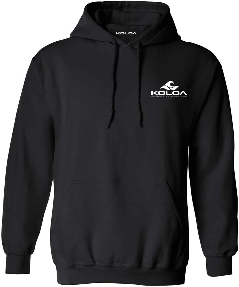 Koloa Surf Mens New Dawn Classic Logo Pullover Hoodie in Small - 5X-Large