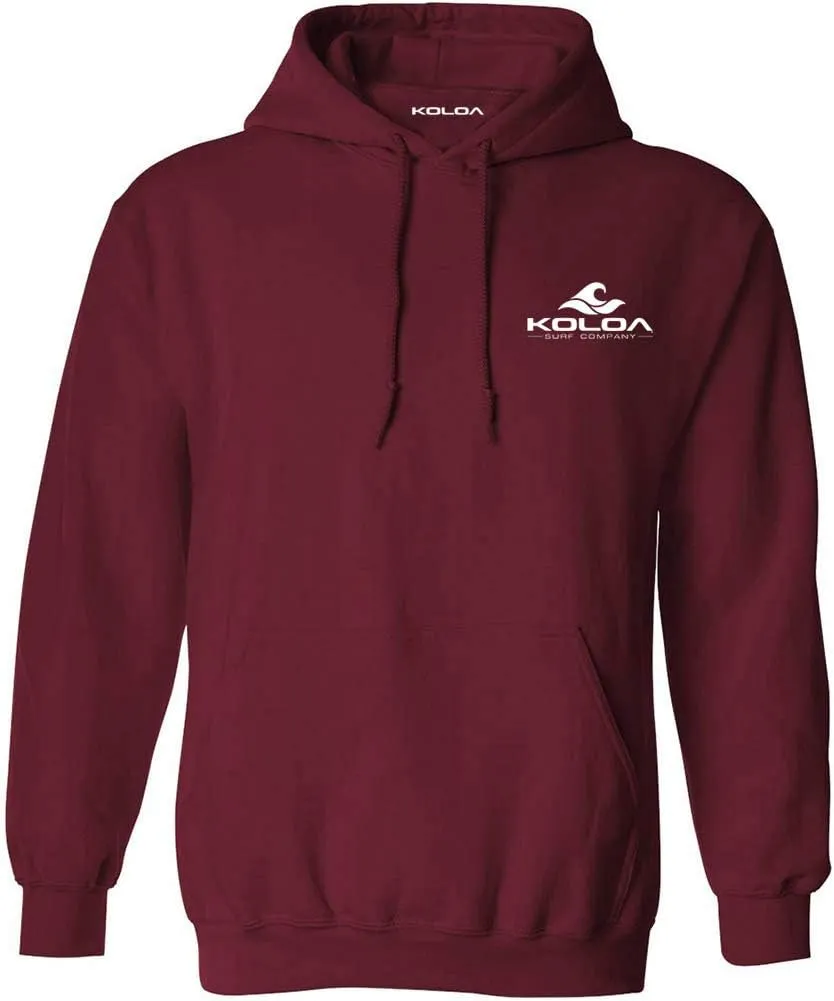 Koloa Surf Mens New Dawn Classic Logo Pullover Hoodie in Small - 5X-Large