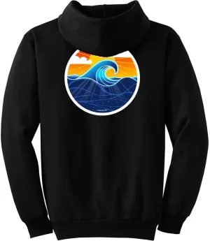 Koloa Surf Mens New Dawn Classic Logo Pullover Hoodie in Small - 5X-Large