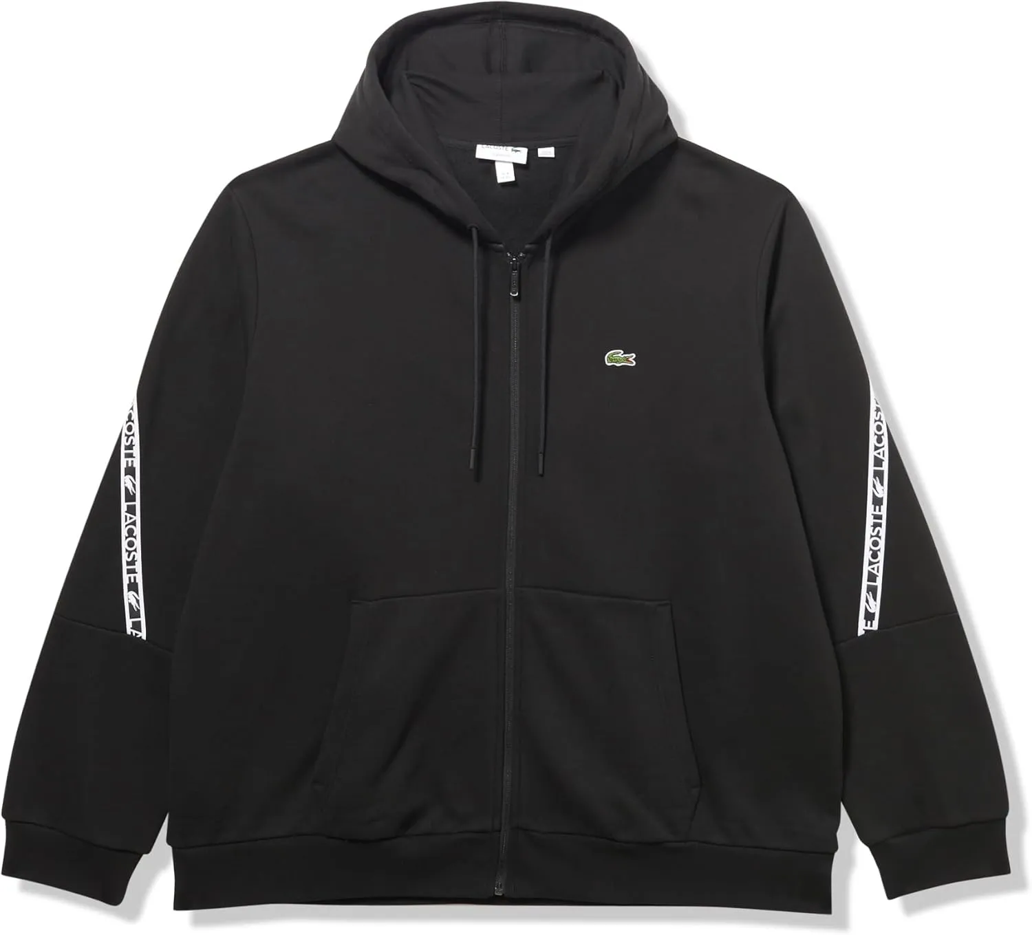 Lacoste Men's Printed Bands Zip-up Hoodie