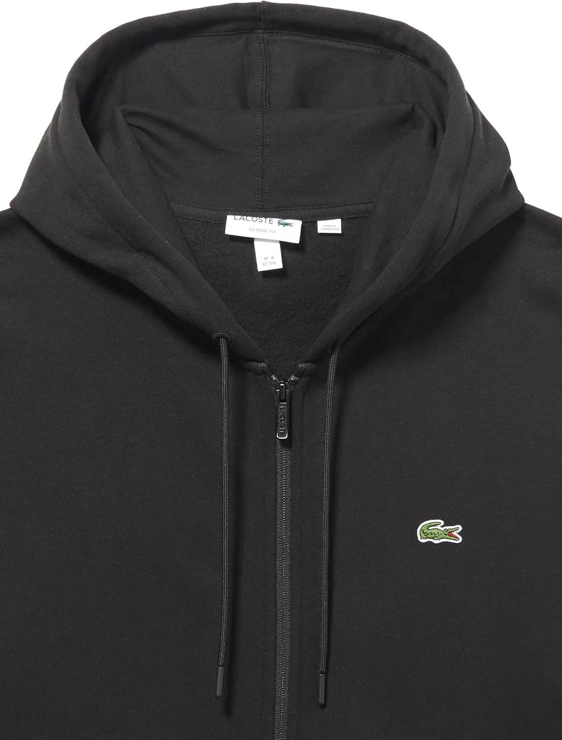 Lacoste Men's Printed Bands Zip-up Hoodie