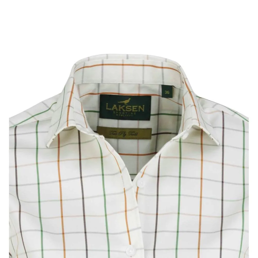 Laksen Christy Ladies Check Shirt - Gold