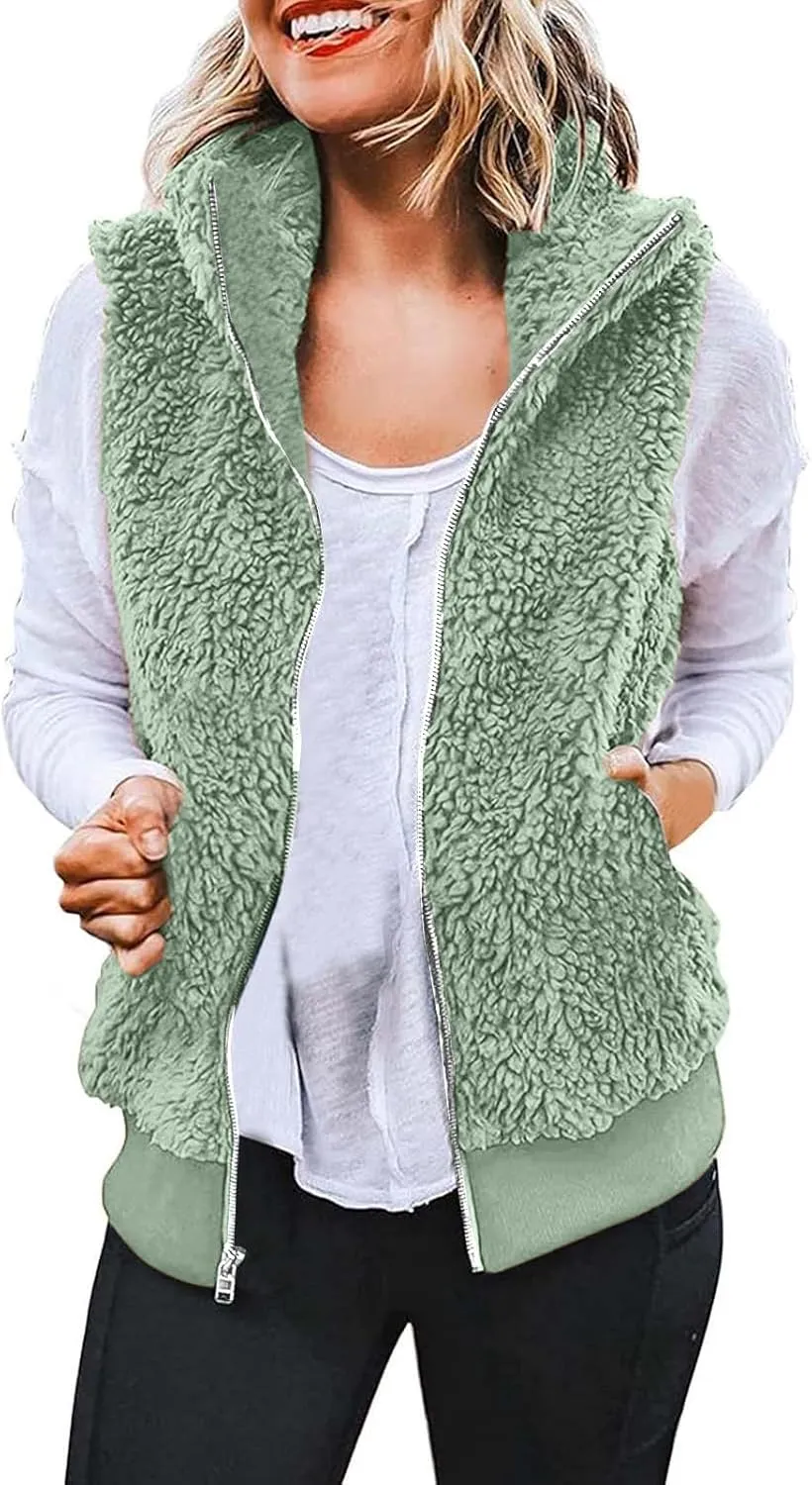 LCMTWX Fuzzy Shaggy Teddy Coats Jacket Coat Fleece Thickening Plus Size Coat Jacket Casual Plus Size Loose Wool Coats for