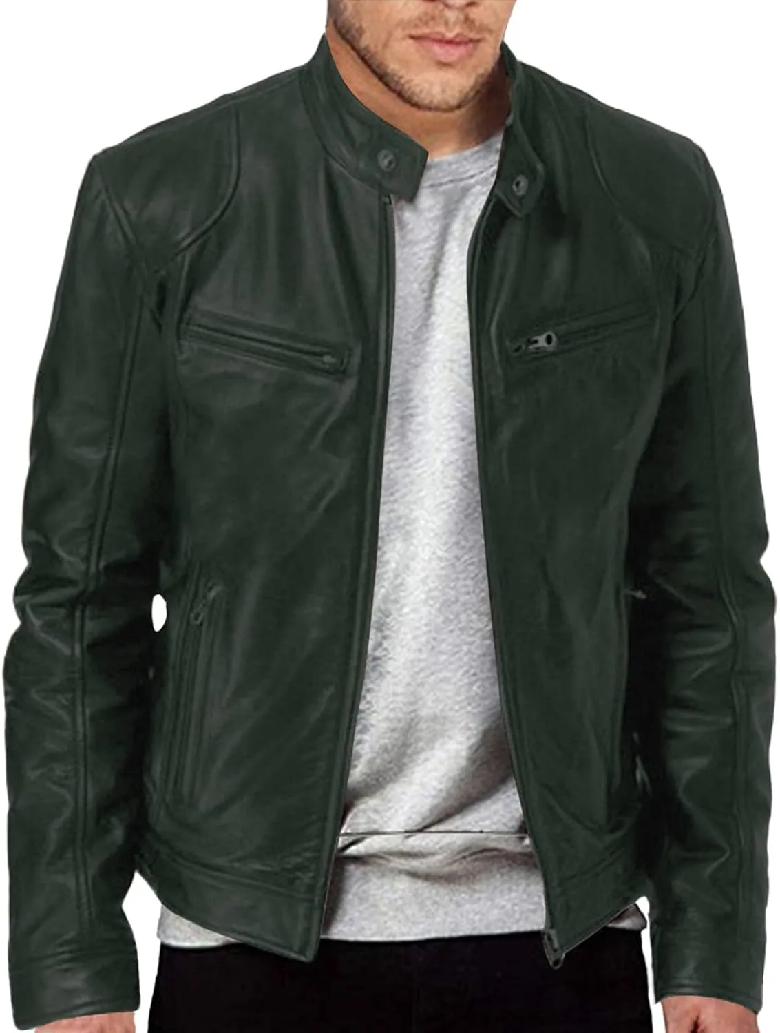 LCMTWX Winter Jackets for Men Jacket Stand Collar Knitted Splice Sweater Coat Casual Cardigan Stylish Winter Coats for