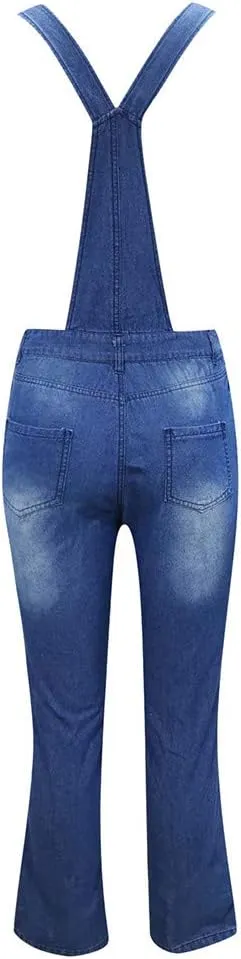LCMTWX Women's Jeans Denim Overalls Ripped Washed Bib Jumpsuits Jeans Women's Jeans Womens Jeans Jeans for Women