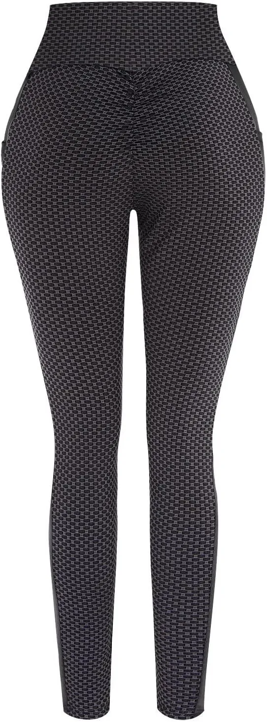Leggings for Women Yoga Comfy Skinny Sexy Fitness Sports Seamless Butt Lifting High Waist Running Tights Trousers