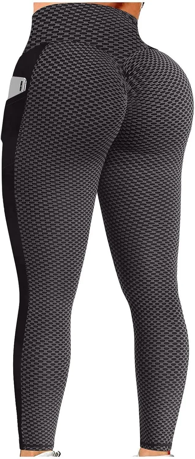 Leggings for Women Yoga Comfy Skinny Sexy Fitness Sports Seamless Butt Lifting High Waist Running Tights Trousers
