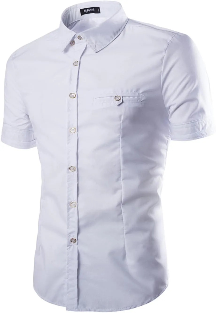 Letuwj Mens T-Shirt Slim fit Polo Shirt