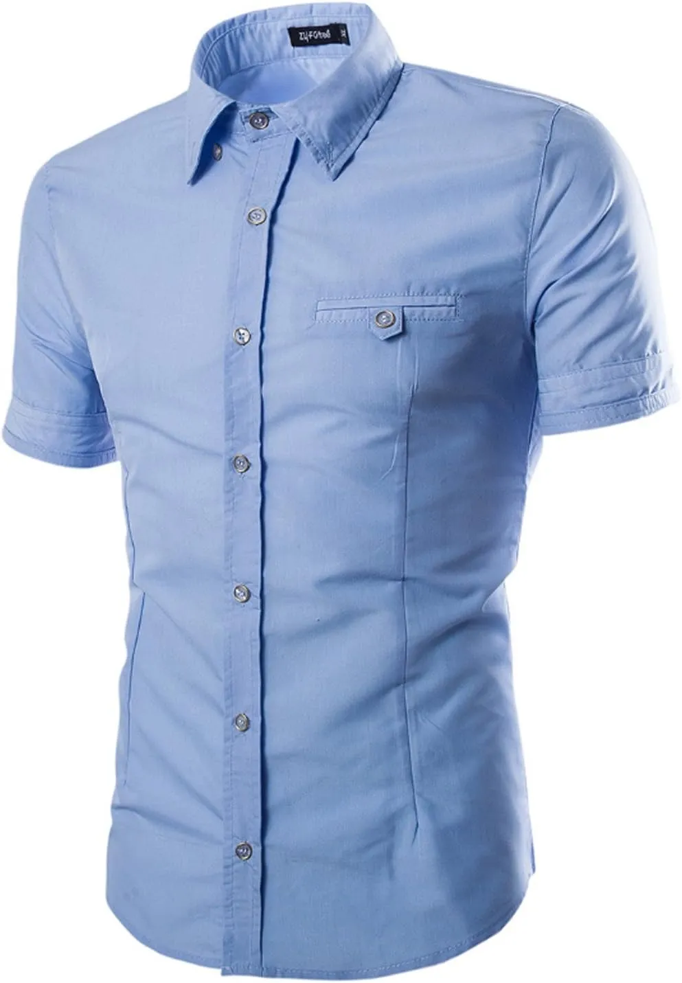 Letuwj Mens T-Shirt Slim fit Polo Shirt