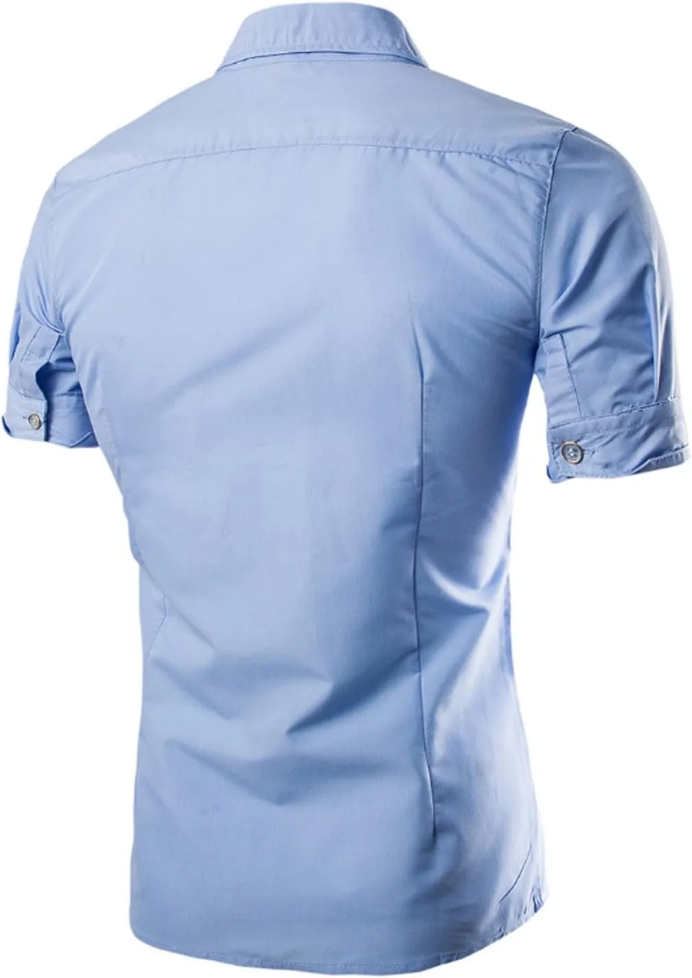 Letuwj Mens T-Shirt Slim fit Polo Shirt
