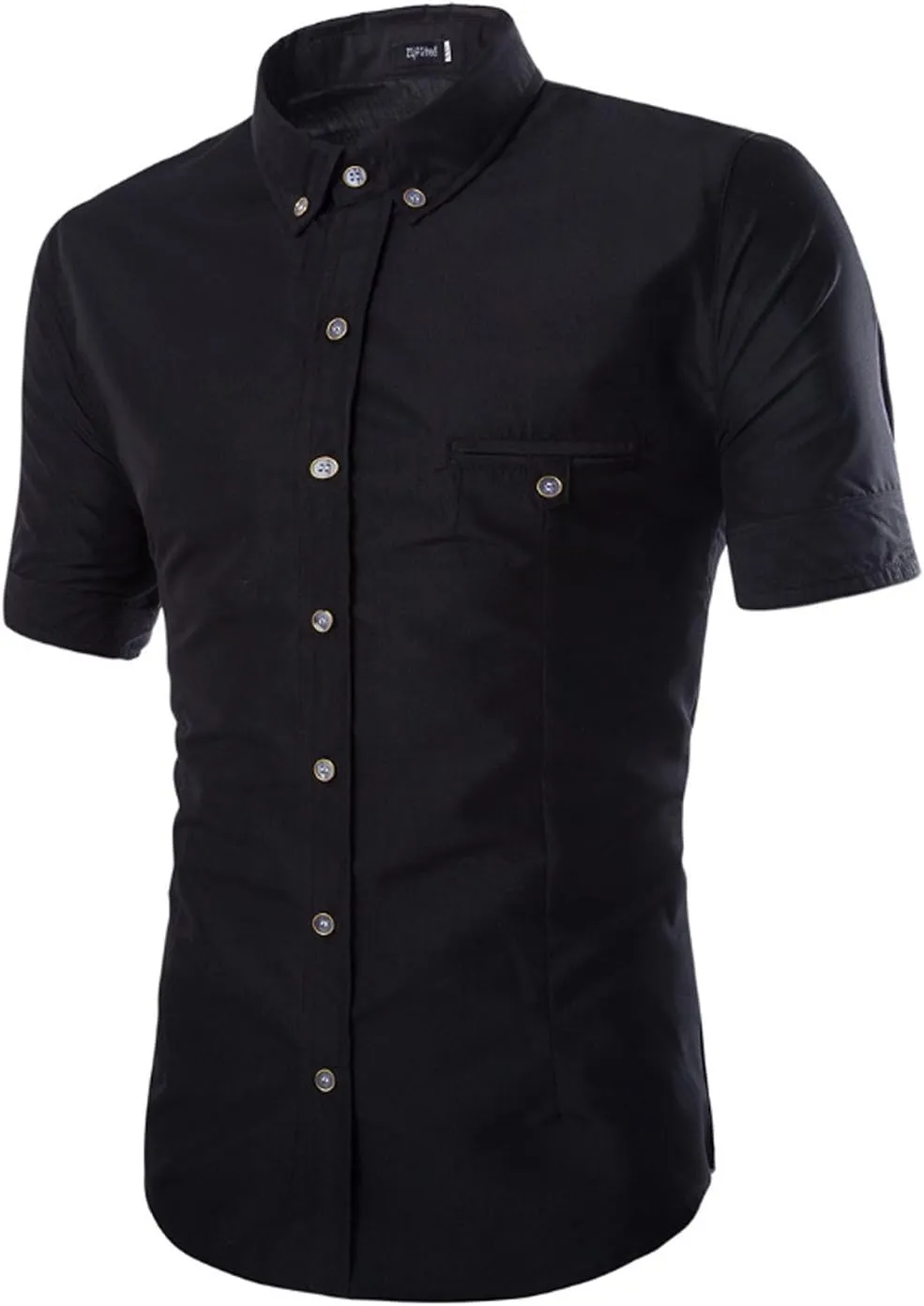 Letuwj Mens T-Shirt Slim fit Polo Shirt