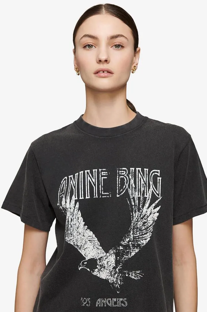 Lili Tee Eagle Washed Black