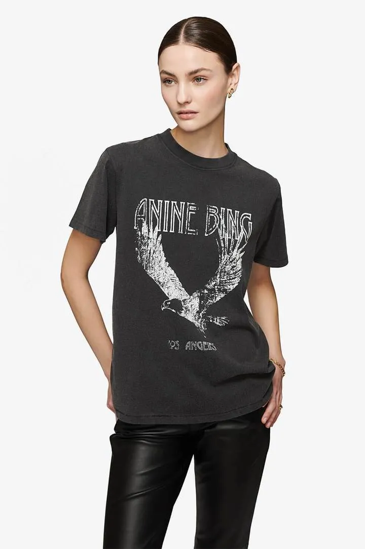 Lili Tee Eagle Washed Black