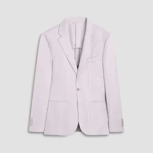 Linen-Cotton Two Button Blazer