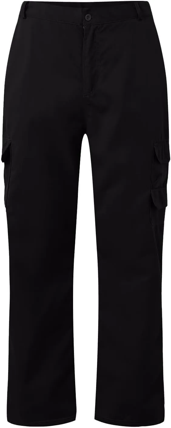 Men Work Pants Outdoor Water Resistant Regular Fit Big and Tall Breathable Military Ripstop Sweatpants