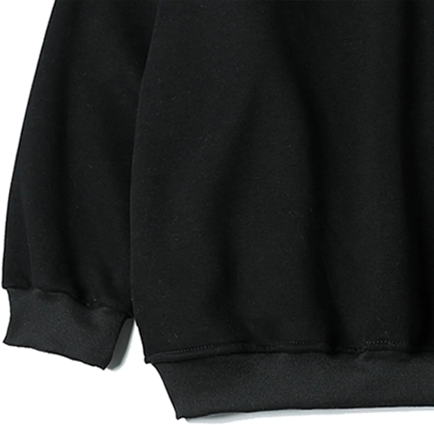 Men's Baggy Sweater Fashion Solid Crewneck Drop Shoulder Sleeve Pullover Sweatshirt Loose Crewneck Sweater