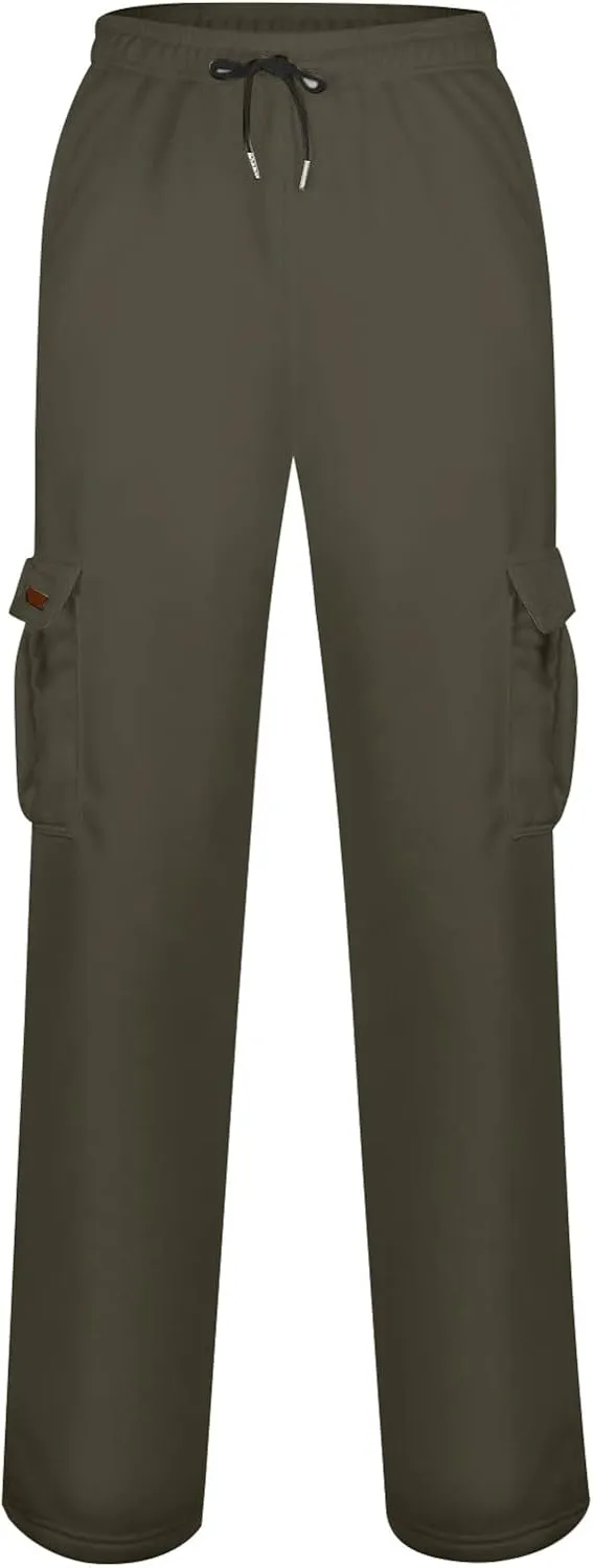 Mens Cargo Pants Military Water Resistant Hiking Breathable Baggy Classic Ripstop Trousers