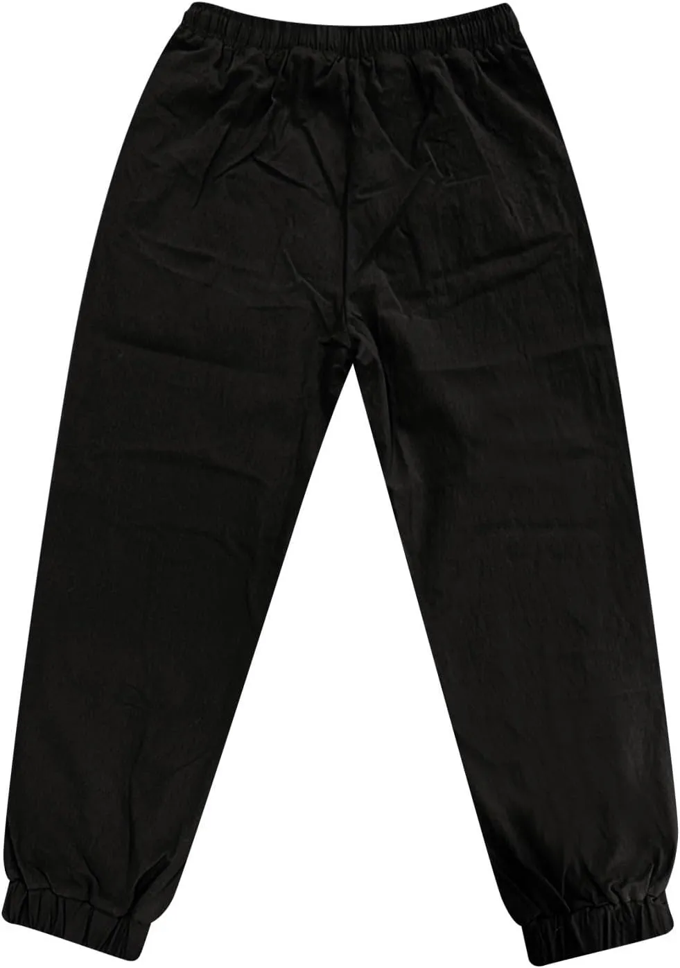 Men's Cotton Linen Solid Color Drawstring Sports Casual Breathable Pants 2025