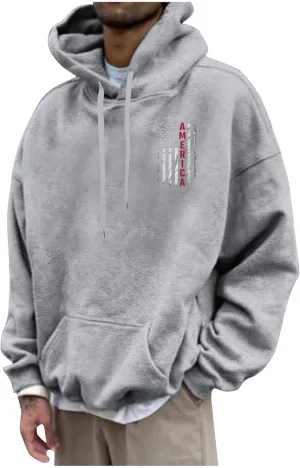 Mens Graphic Hoodies Oversized Lightweight Loose Printed Hooded Casual Fashion Sports Sweatshirt Fleece