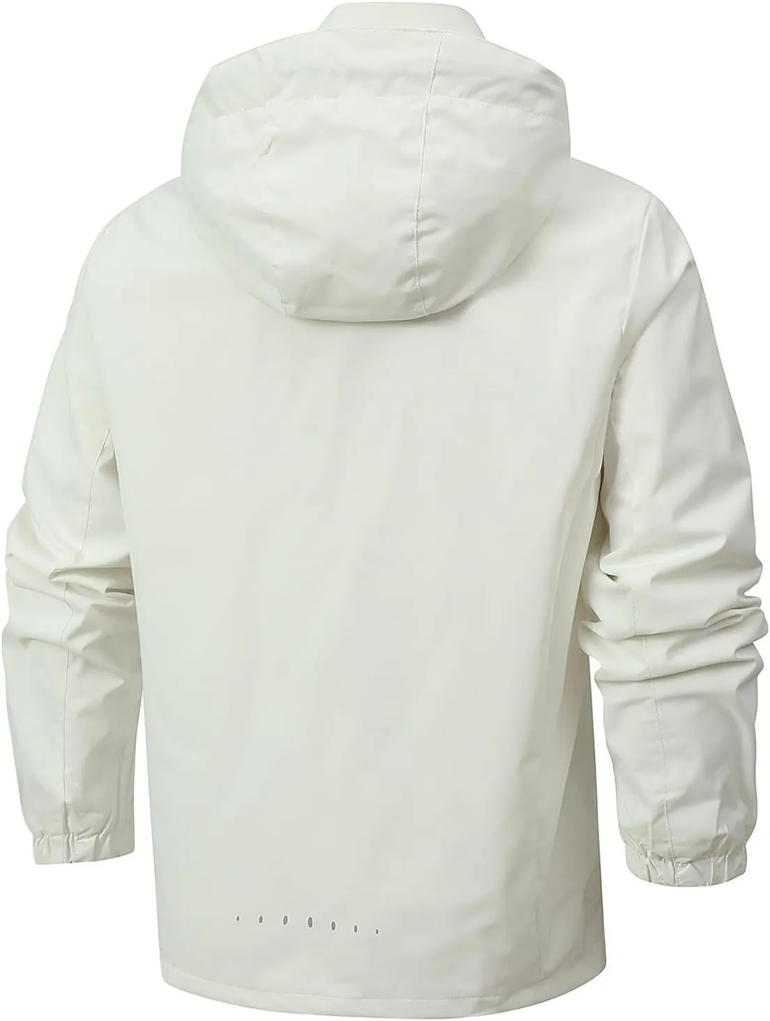 Men's Lightweight Waterproof Rain Jacket,Shell Hooded Outdoor Raincoat Hiking Windbreake jacket