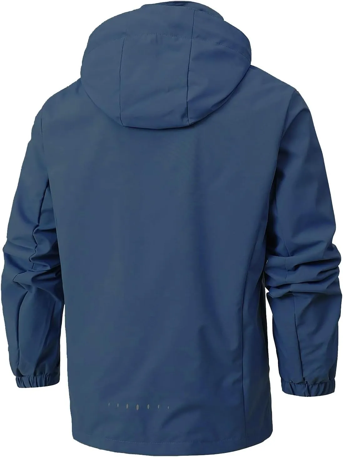 Men's Lightweight Waterproof Rain Jacket,Shell Hooded Outdoor Raincoat Hiking Windbreake jacket