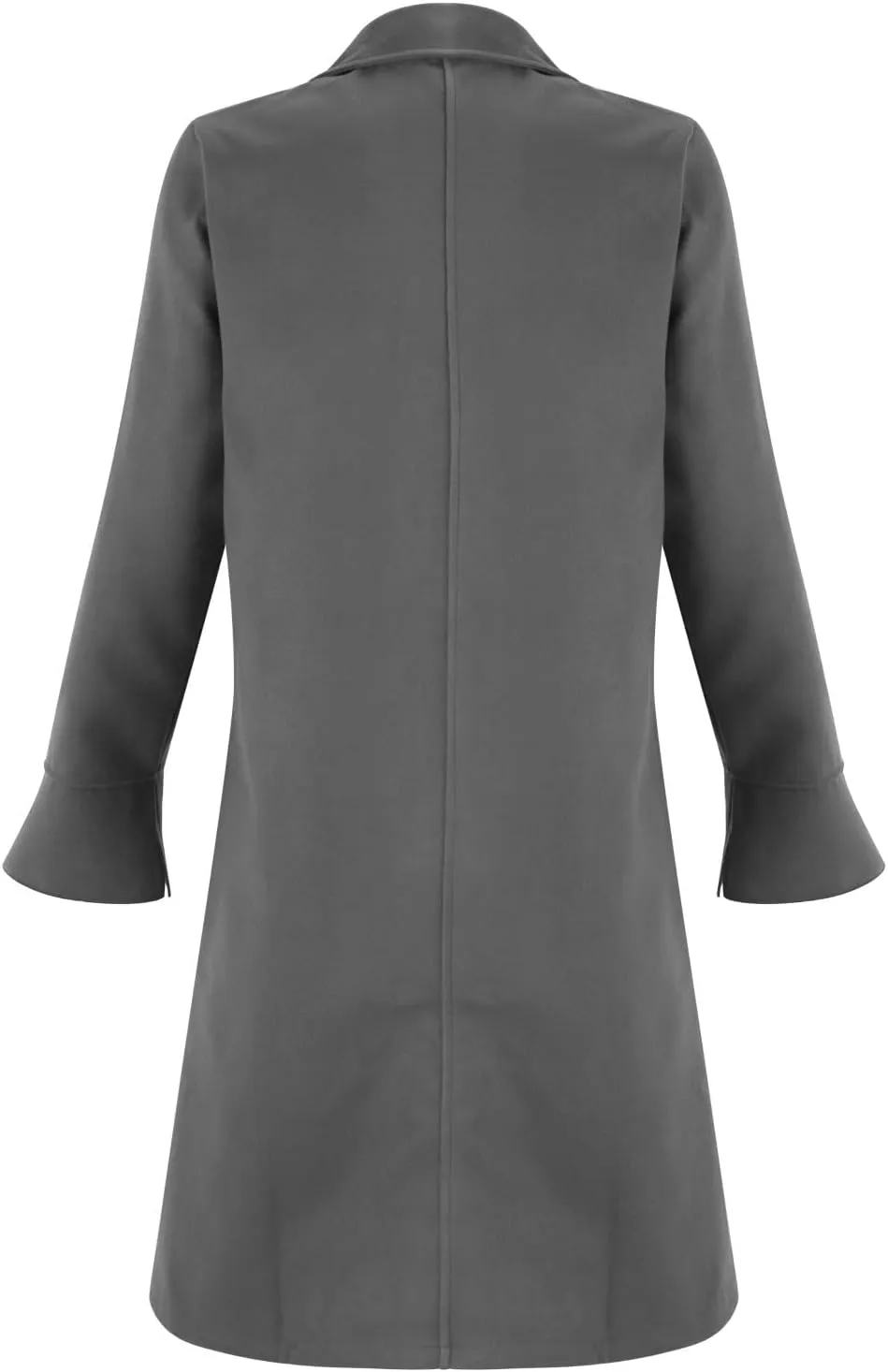 Mens Long Trench Coats Ligtweight Waterproof Outdoor Jackets Winter Business Overcoats Single Breasted Overcoat