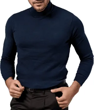 Men's Oversized-Fit Crewneck Sweatshirt Casual Knit Pullover Sweater Textured Knitwear Mens Sweaters Fall
