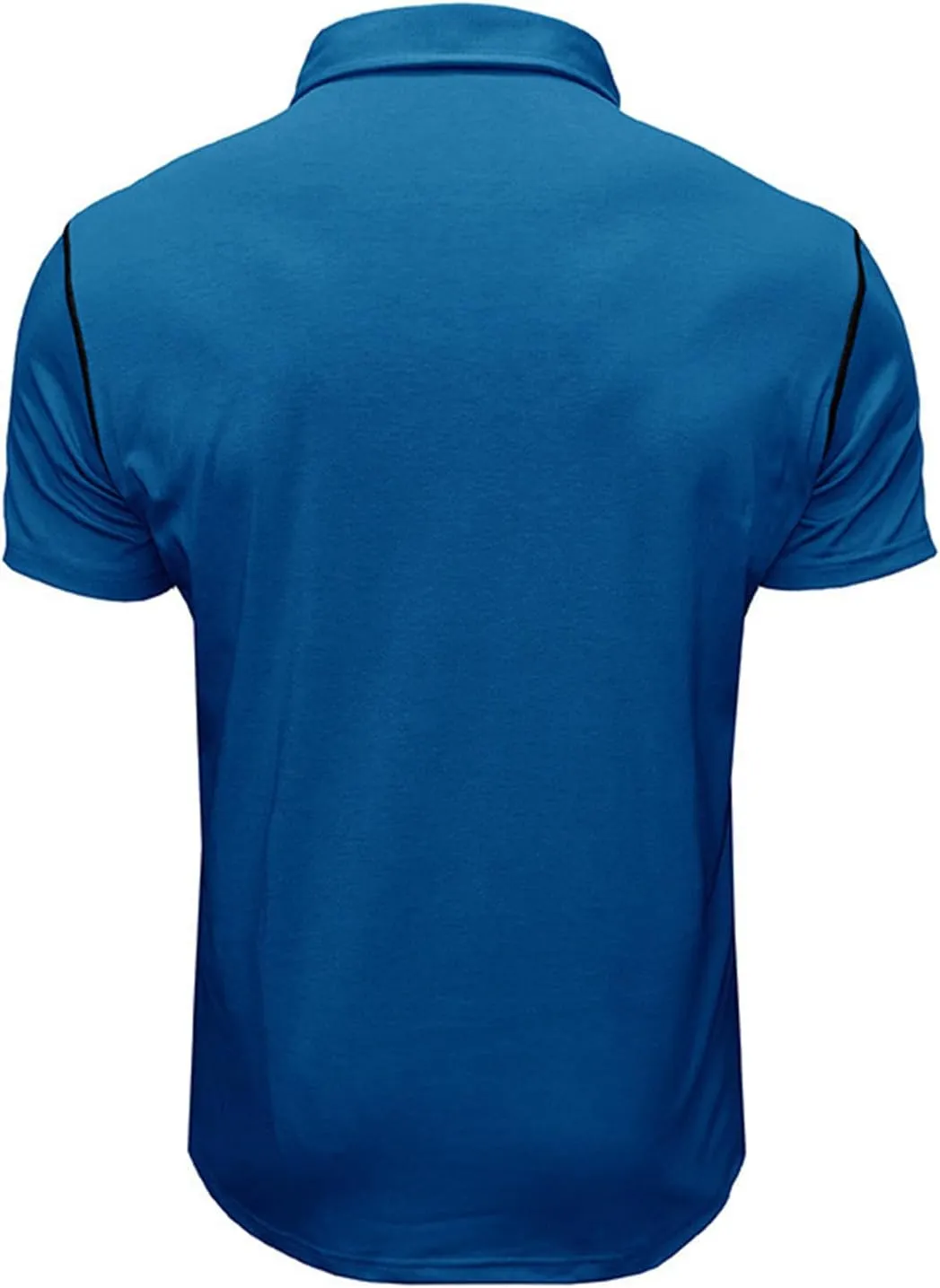 Men's Polo Shirt Short Sleeve Slim Fit 4 Button T-Shirts Slim Fit Golf Work Tops