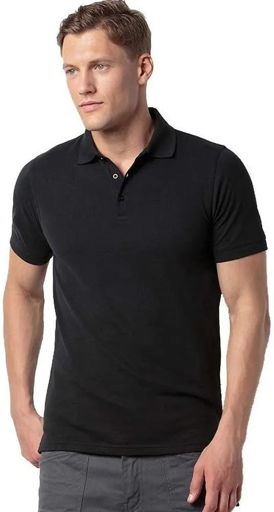 Mens Slim Fit Short Sleeve Polo Shirt