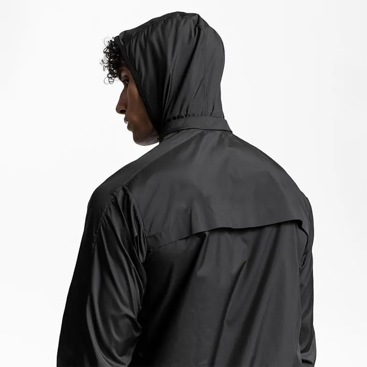 Men's Windbreaker Jacket -fashion jacket zipper night reflection men sports outdoor windbreak jacket
