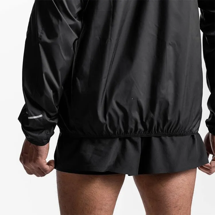 Men's Windbreaker Jacket -fashion jacket zipper night reflection men sports outdoor windbreak jacket