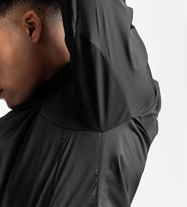 Men's Windbreaker Jacket -fashion jacket zipper night reflection men sports outdoor windbreak jacket