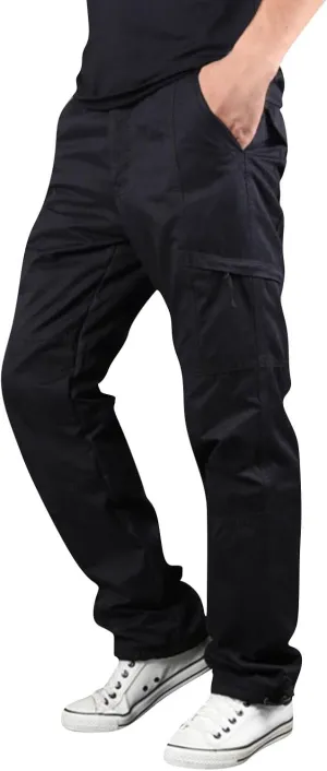 Men's Work Pants Work Baggy Water Resistant Classic Military Tactical Breathable Joggers