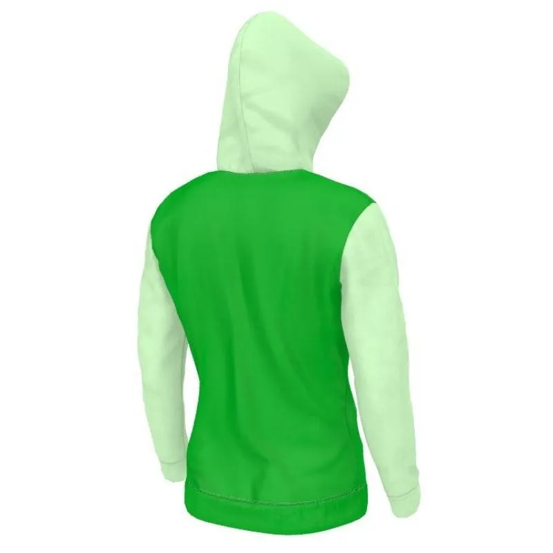 Misa Color Block Zip Polar Fleece Hoodie