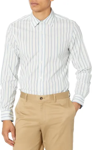 Nautica Men's Navtech Slim Fit Striped Shirt